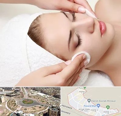 پاکسازی صورت در پرند