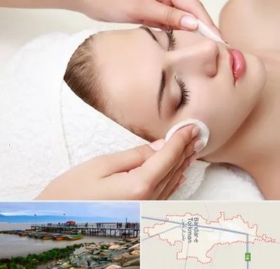 پاکسازی صورت در بندر ترکمن