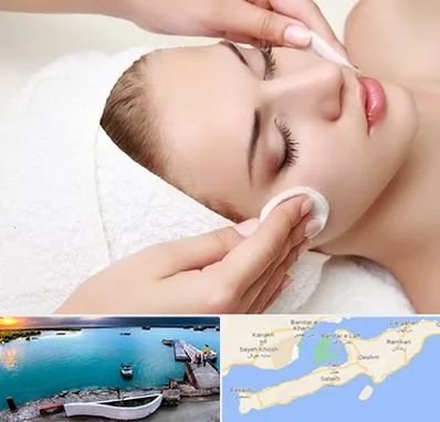 پاکسازی صورت در قشم