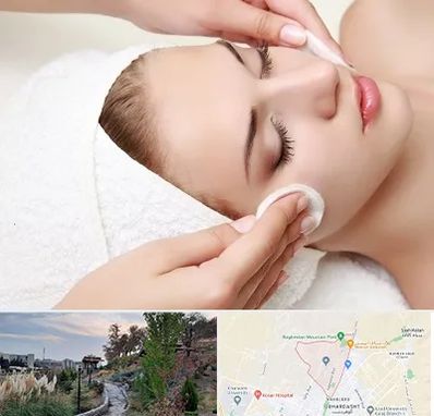 پاکسازی صورت در باغستان کرج