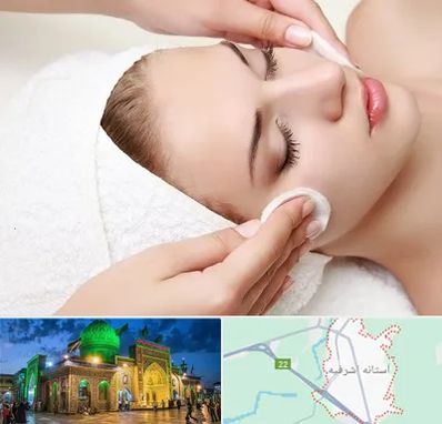 پاکسازی صورت در آستانه اشرفیه