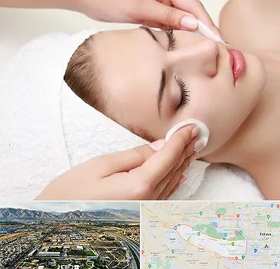 پاکسازی صورت در منطقه 21 تهران