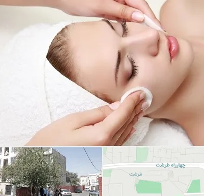 پاکسازی صورت در طرشت