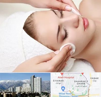 پاکسازی صورت در شهرک غرب 