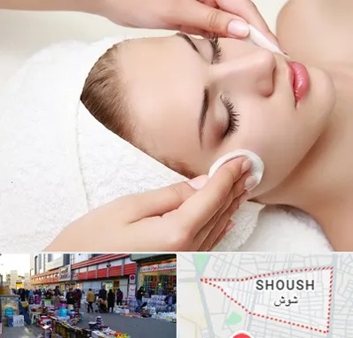 پاکسازی صورت در شوش