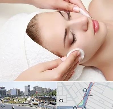 پاکسازی صورت در هفت تیر