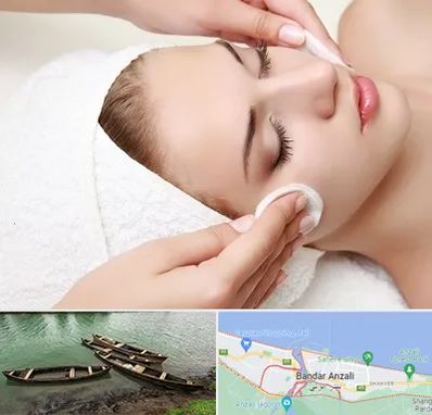 پاکسازی صورت در بندر انزلی