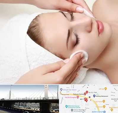 پاکسازی صورت در پارک وی 