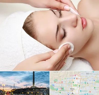 پاکسازی صورت در منطقه 2 تهران