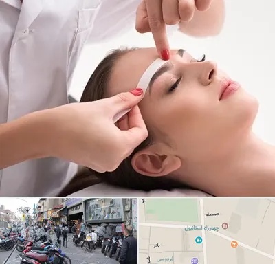 اپیلاسیون در چهارراه استانبول