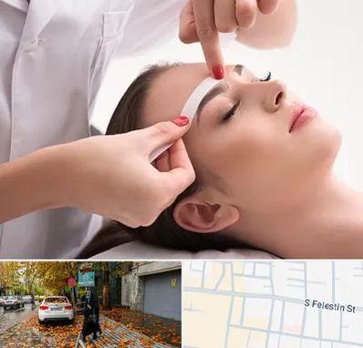 اپیلاسیون در خیابان فلسطین