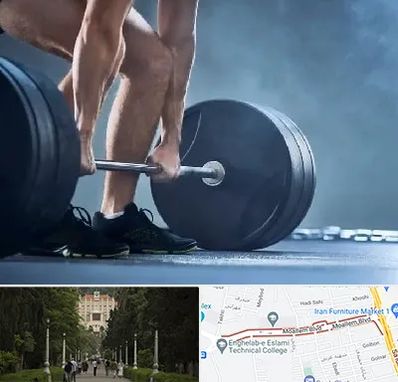 باشگاه بدنسازی در بلوار معلم رشت