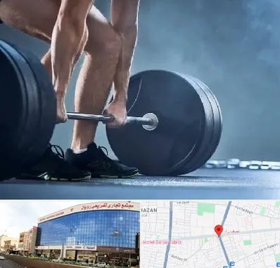 باشگاه بدنسازی در نصف راه تبریز