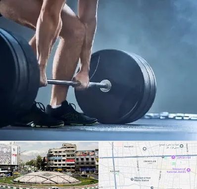 باشگاه بدنسازی در مرکز تهران