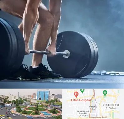 باشگاه بدنسازی در ونک تهران