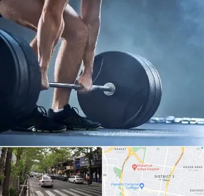 باشگاه بدنسازی در ظفر