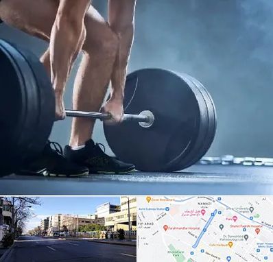 باشگاه بدنسازی در خیابان ملاصدرا شیراز