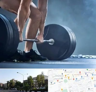 باشگاه بدنسازی در میدان کاج