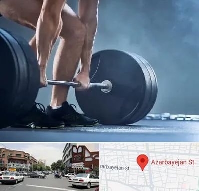 باشگاه بدنسازی در خیابان آذربایجان