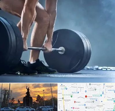 باشگاه بدنسازی در میدان حر