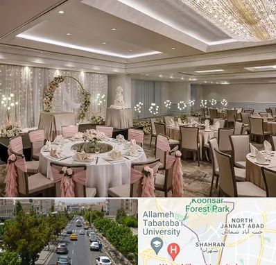 هتل برای عروسی در شهران 