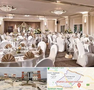 تالار رستوران در حکیمیه 