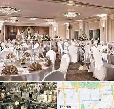 تالار رستوران در مرزداران 