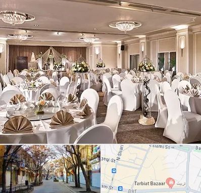 تالار رستوران در تربیت تبریز