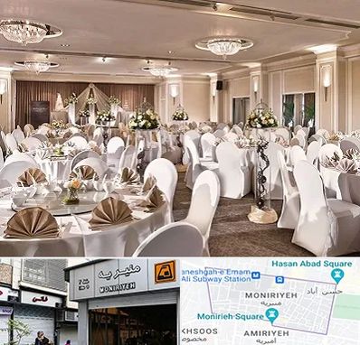 تالار رستوران در منیریه 