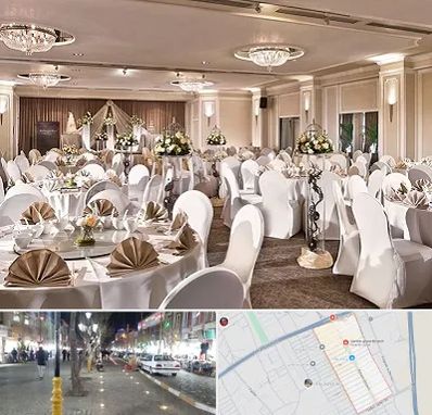 تالار رستوران در باغ فیض اسلامشهر