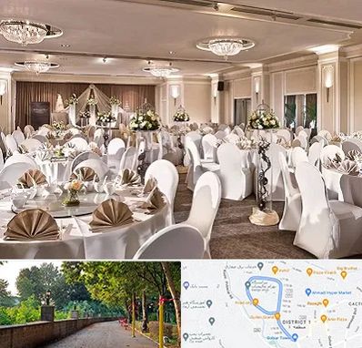 تالار رستوران در فلکه گاز رشت