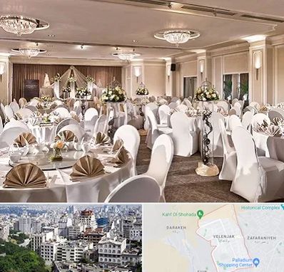 تالار رستوران در ولنجک 