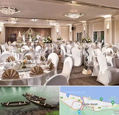 تالار رستوران در بندر انزلی