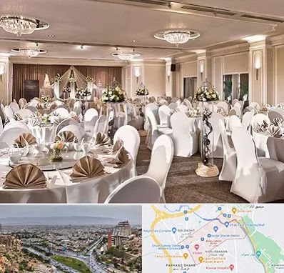 تالار رستوران در معالی آباد شیراز