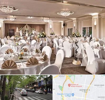 تالار رستوران در ظفر 