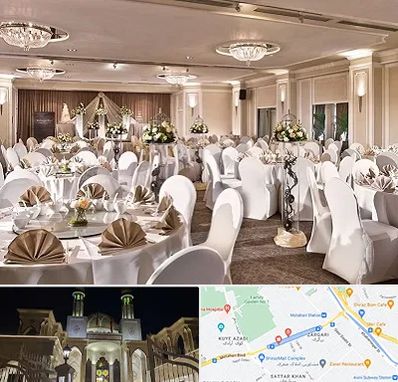 تالار رستوران در زرگری شیراز