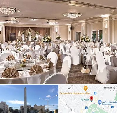 تالار رستوران در فلکه گاز شیراز