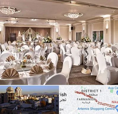 تالار رستوران در فرمانیه 