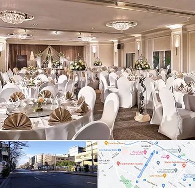 تالار رستوران در خیابان ملاصدرا شیراز