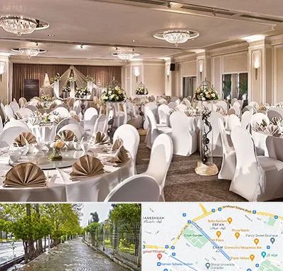 تالار رستوران در خیابان ارم شیراز