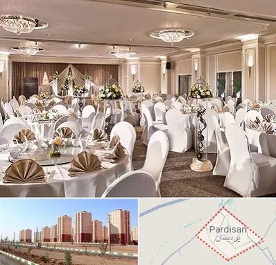 تالار رستوران در پردیسان قم