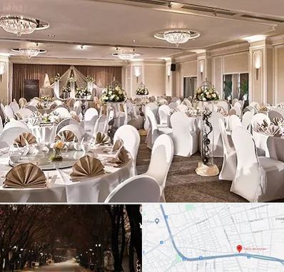 تالار رستوران در ابوریحان تبریز