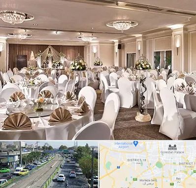 تالار رستوران در جنوب تهران 