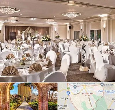 تالار رستوران در شهر ری