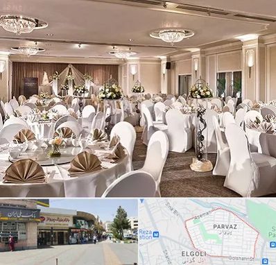 تالار رستوران در پرواز تبریز