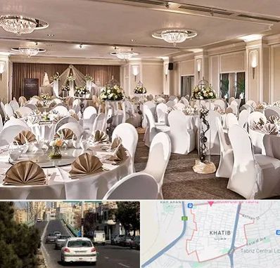 تالار رستوران در خطیب تبریز