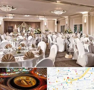 تالار رستوران در میدان ولیعصر