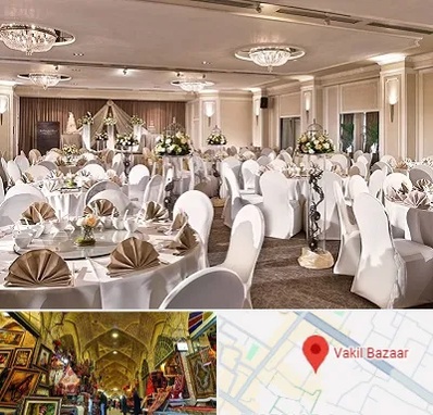 تالار رستوران در بازار وکیل شیراز