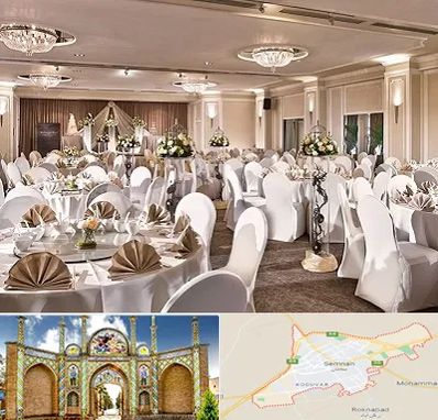 تالار رستوران در سمنان