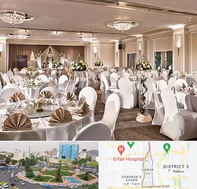 تالار رستوران در ونک 